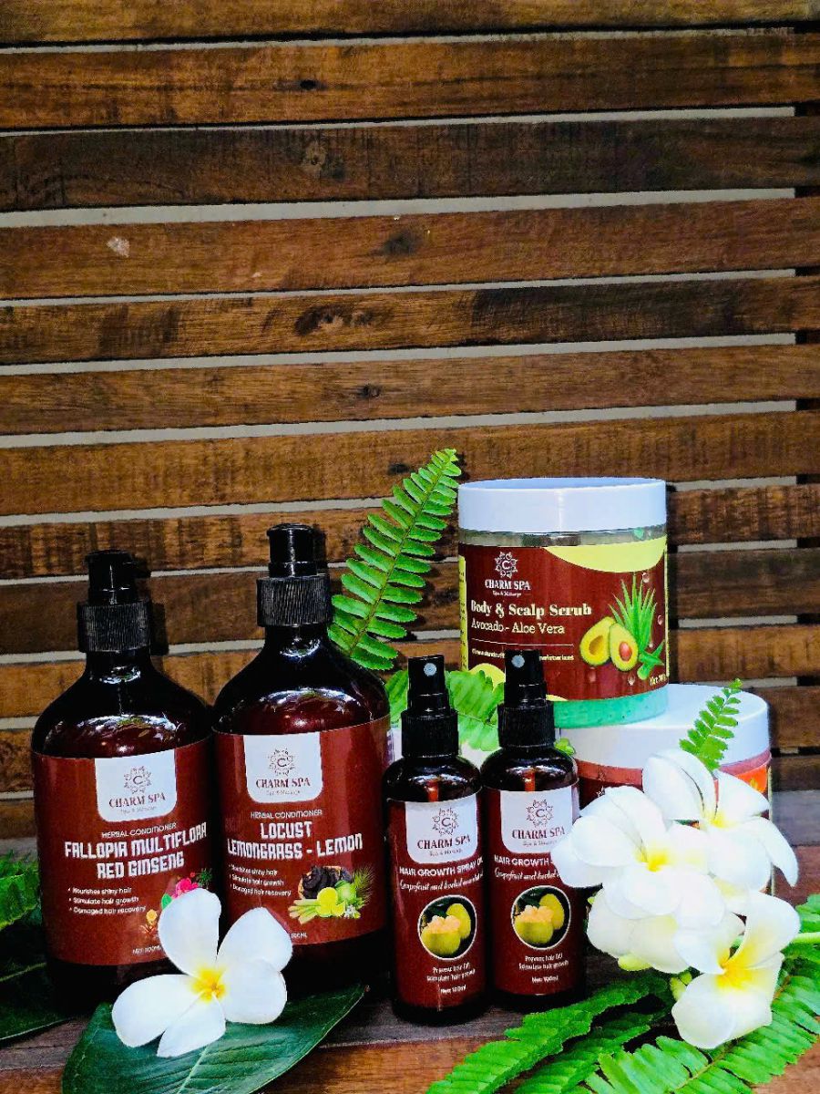bộ sản  phẩm gội đầu dưỡng sinh Đà Nẵng