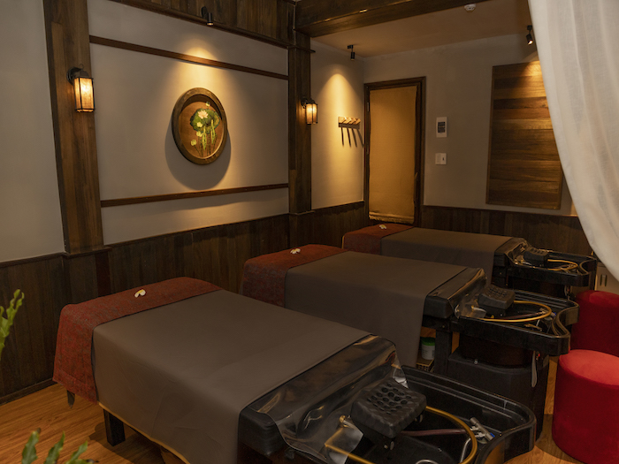  phòng gội đầu của Charm spa